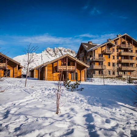 Chalet Mitoyen Duplex Avec Piscine Couverte, A 300M Des Pistes A Superdevoluy - Fr-1-504-491 Villa Exteriör bild