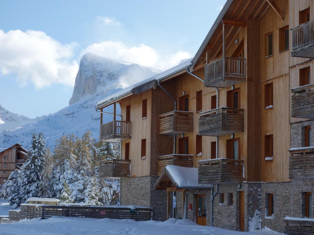 Chalet Mitoyen Duplex Avec Piscine Couverte, A 300M Des Pistes A Superdevoluy - Fr-1-504-491 Villa Exteriör bild